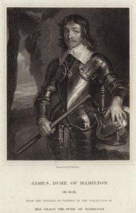 Portret van James Hamilton, hertog van Hamilton door Anthony van Dyck