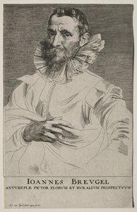 Portret van Jan Brueghel