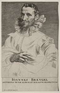 Portret van Jan Brueghel
