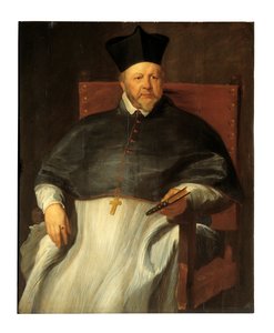 Portret van Jan Malderus, Bisschop van Antwerpen door Anthony van Dyck