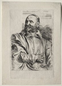 Portret van Jan Snellinx door Anthony van Dyck