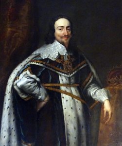 Portret van koning Charles I van Engeland