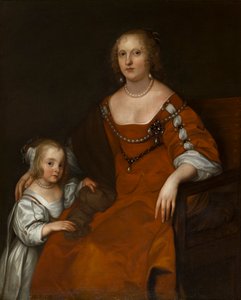 Portret van Margaret Howard, Gravin van Carlisle en Lady Diana Russell, later Lady Allington door Anthony van Dyck