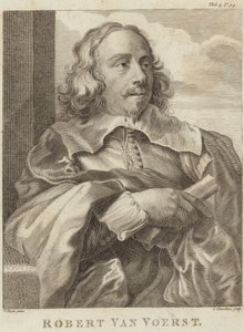 Portret van Robert van Voerst
