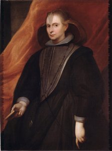 Portret van een dame uit Genua