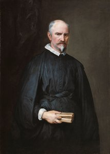 Portret van kanon Antonio de Tassis (-) door Anthony van Dyck