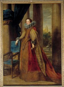 Vermoedelijk portret van de markiezin Geromina Spinola Doria van Genua