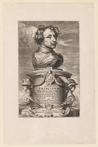 Zelfportret van Anthony van Dyck