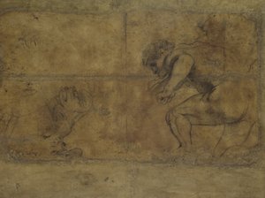 Studies voor "Het Martelaarschap van Sint Sebastiaan" door Anthony van Dyck