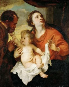 De Heilige Familie, ca 1627 door Anthony van Dyck