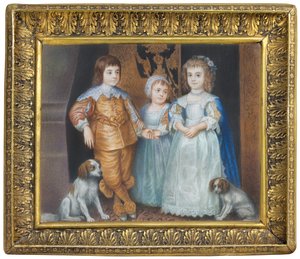 De drie oudste kinderen van koning Charles I