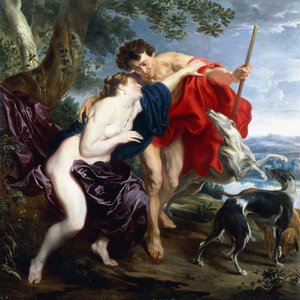Venus en Adonis, 1621