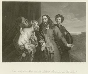 Waren er niet tien gereinigd door Anthony van Dyck