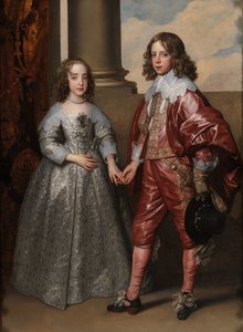 Willem II, Prins van Oranje, en zijn bruid, Mary Stuart