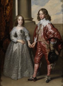 Willem II, Prins van Oranje, en zijn bruid, Mary Stuart