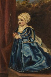 Portret van een Prinses, Dochter van Koning Charles I
