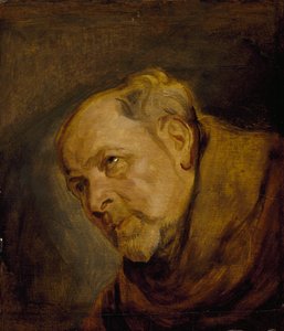 Hoofd van een monnik (Jan Malderus, bisschop van Antwerpen, als Sint Bonaventura)