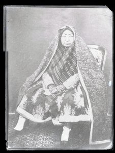 Studiportret: Nasir Al-Din Shah