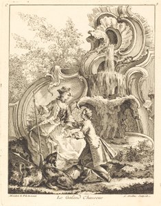 De galante jager door Antoine Aveline