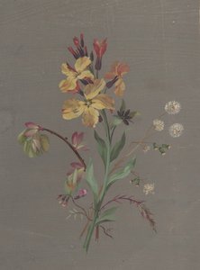 Bloemontwerp, ca. 1820 door Antoine Berjon