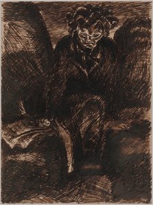 Beethoven, c. 1922 door Emile Antoine Bourdelle