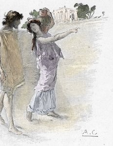 Odyssee van Homerus: Zang VII: Odysseus geholpen door Athena