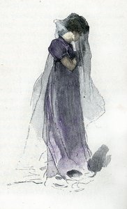 Portret van Fanny Dillon (1785-1836) vrouw van Graaf Bertrand, metgezel van Napoleon I die hem volgde naar Sint-Helena