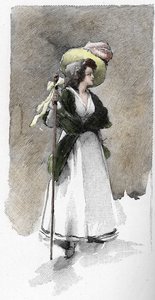Portret van de Italiaanse zangeres Giuseppina Grassini (1773-1850) door Antoine Calbet