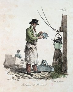 De Lantaarnopsteker, gegraveerd door François Séraphin Delpech (1778-1825)