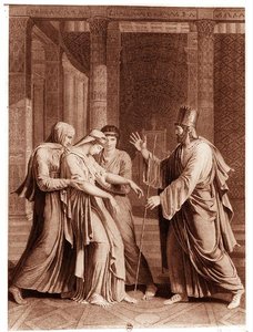 Esther Voor Assuerus, illustratie uit 