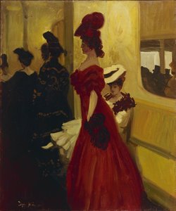 Theaterdoos toeschouwer door Antoine Guillaume Minartz