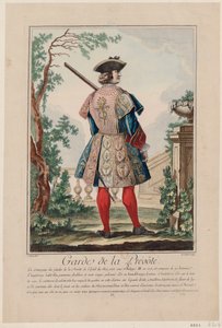 Gardes de la prévôté, 1756 door Antoine Jean De Fehrt