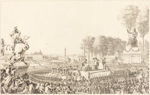 Dag van 16 oktober 1793, de dood van Marie-Antoinette
