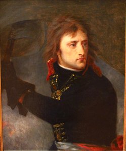 Bonaparte op de brug van Arcole door Antoine Jean Gros