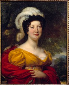Portret van Maarschalk Lannes, Hertogin van Montebello door Antoine Jean Gros
