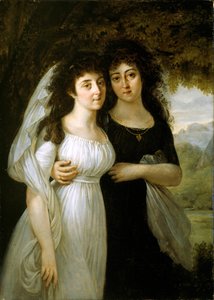 Portret van de Maistre Zusters, 1796