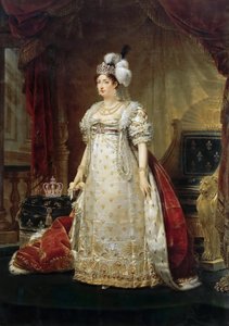 Marie Thérèse Charlotte van Frankrijk, genaamd Madame Royale door Antoine Jean Gros Baron