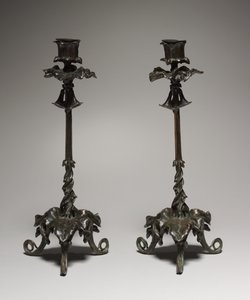 Kandelaar, 1800s door Antoine Louis Barye