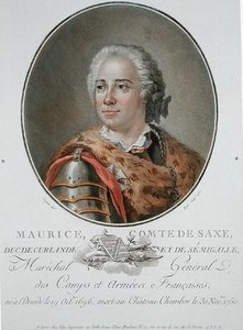 Maurice (1696-1750) Graaf van Saksen