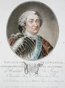 Woldemar de Lowendal, 1787, uit 