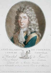 Anne-Hilarion de Cotentin (1642-1701) Graaf van Tourville door Antoine Louis Francois Sergent Marceau
