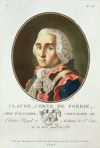 Claude (1656-1733) Graaf de Forbin, 1789, uit 