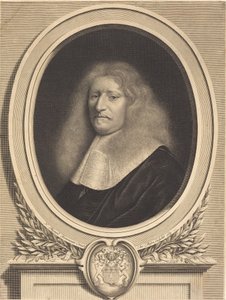 Guillaume de Brisacier door Antoine Masson after Nicolas Mignard