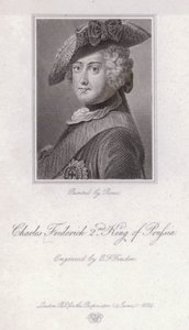 Frederik de Grote, koning van Pruisen door Antoine Pesne