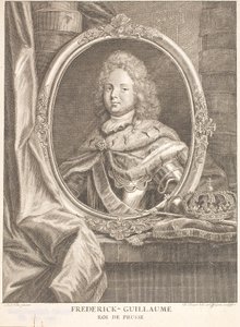 Friedrich Wilhelm I, koning van Pruisen en als Friedrich Wilhelm II keurvorst en markgraaf van Brandenburg