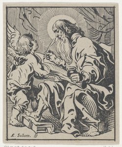 Matteüs de evangelist door Antoine Sallaert