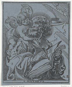 Mattheüs de evangelist door Antoine Sallaert