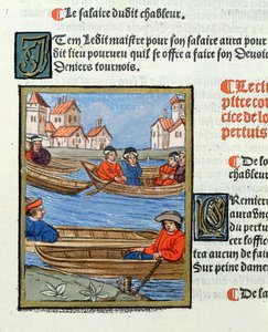 Veerlieden op de Seine, uit 
