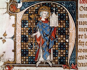 Portret van Sint Louis (of Lodewijk IX)