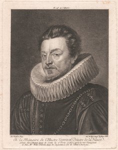 Ter nagedachtenis aan de illustere Van Dyck, schilder van de natuur door Antoine de Marcenay de Ghuy